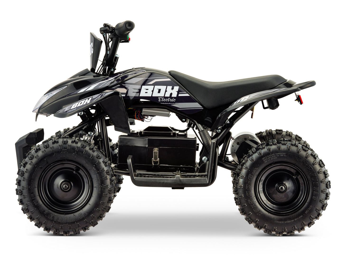 E-BOX ACDC Black Electric Kids Quad Bike (Pre Order End Of November)