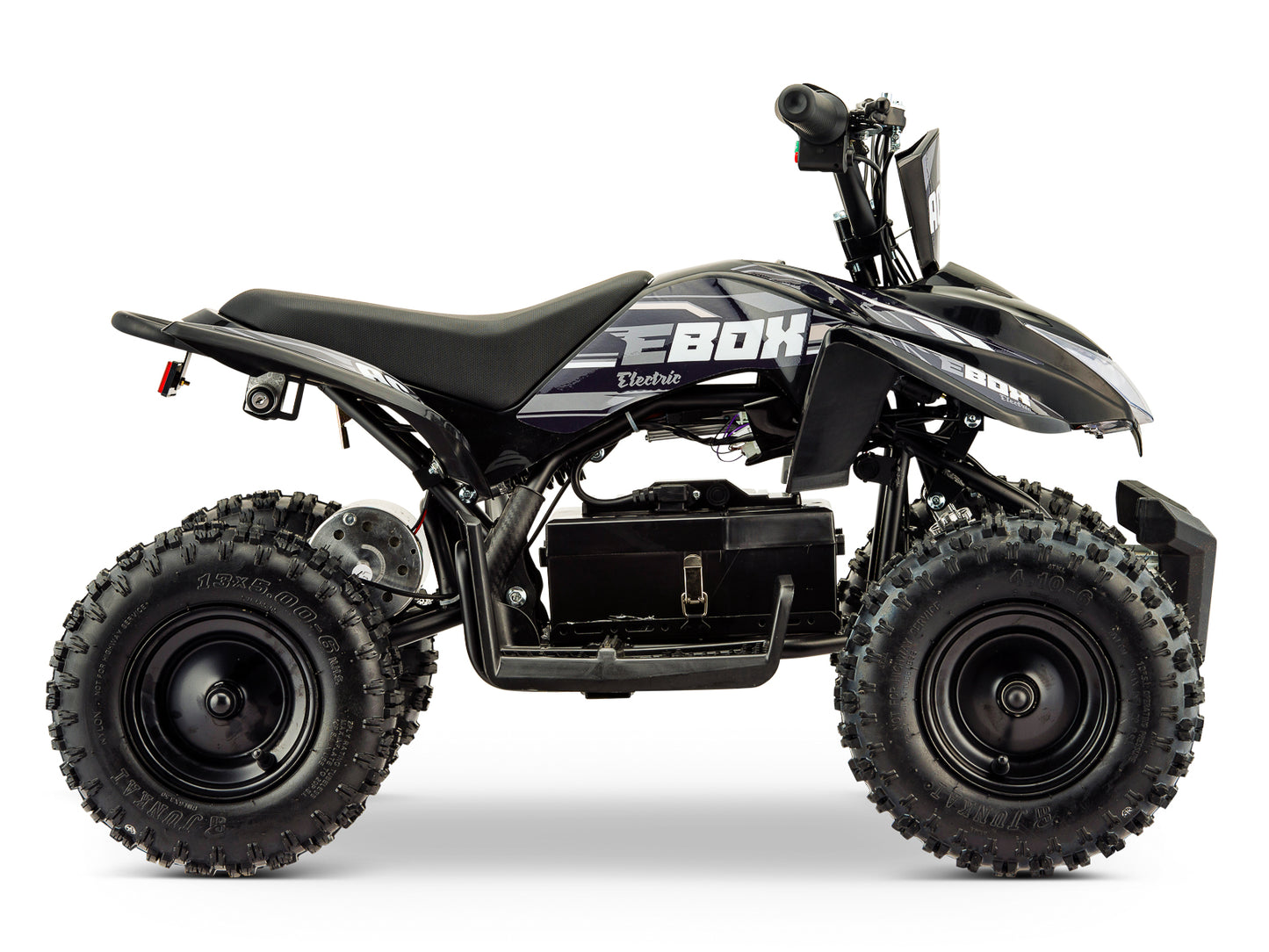 E-BOX ACDC Black Electric Kids Quad Bike (Pre Order End Of November)