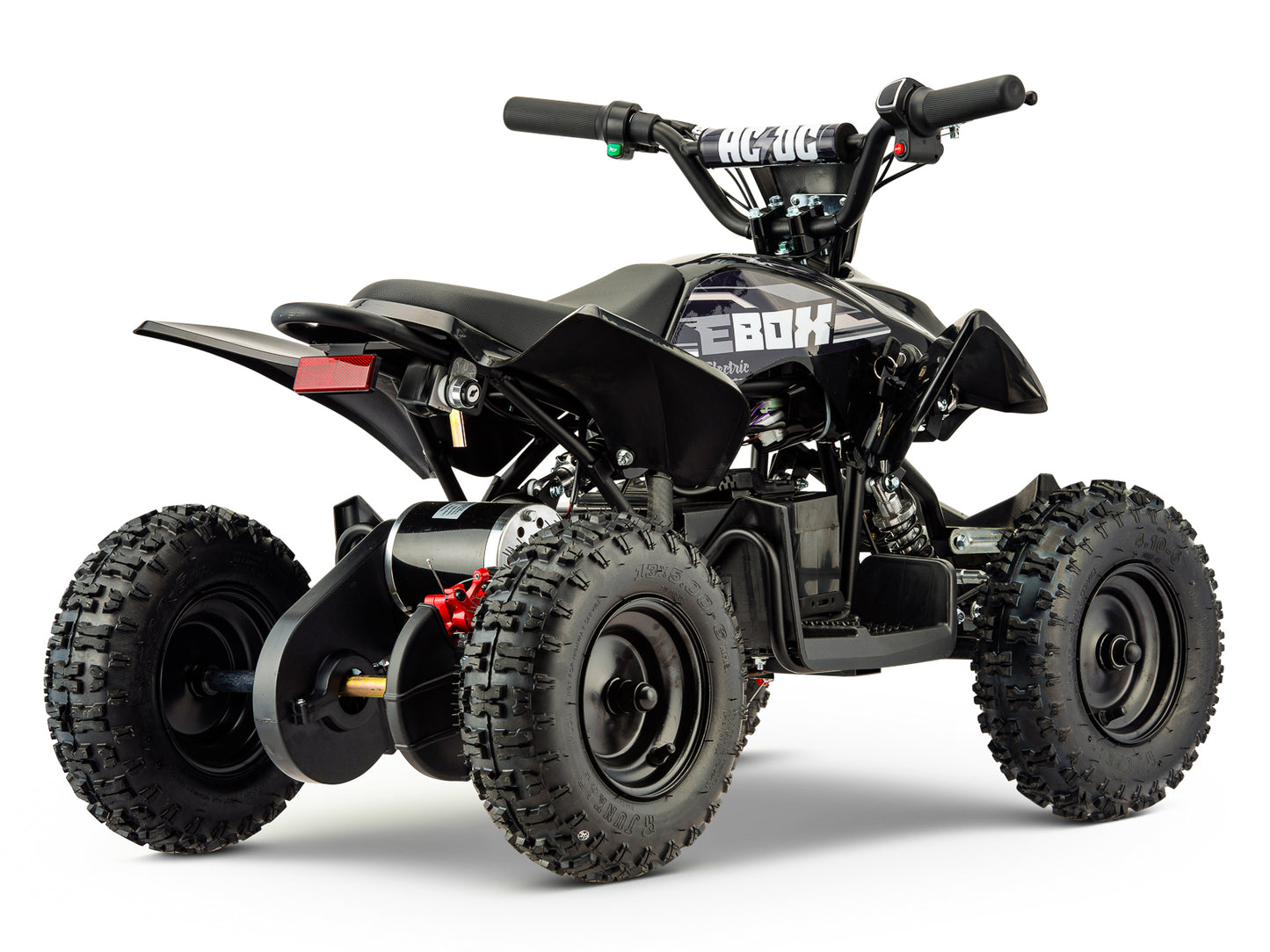 E-BOX ACDC Black Electric Kids Quad Bike (Pre Order End Of November)