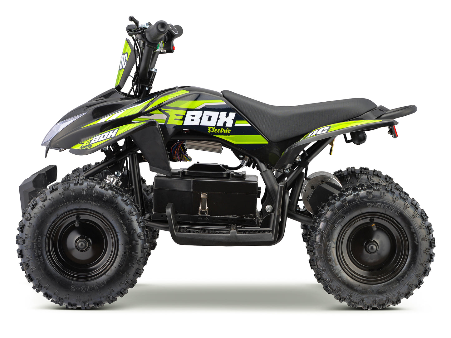 E-BOX ACDC Green Electric Kids Quad Bike (Pre Order End Of November)