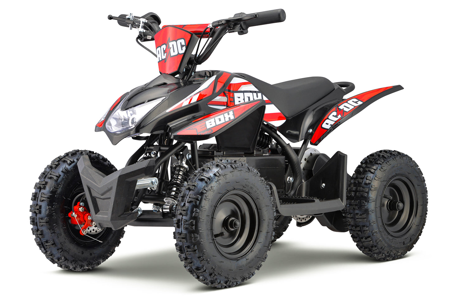 E-BOX ACDC Red Electric Kids Quad Bike (Pre Order End Of November)