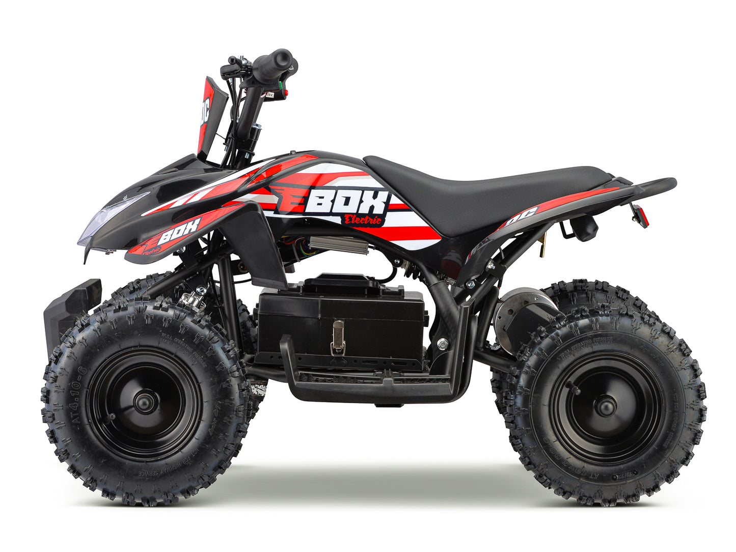 E-BOX ACDC Red Electric Kids Quad Bike (Pre Order End Of November)