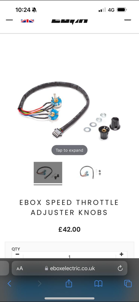 Ebox speed adjuster